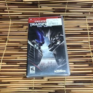 PSP The Transformers Game Untested as shown